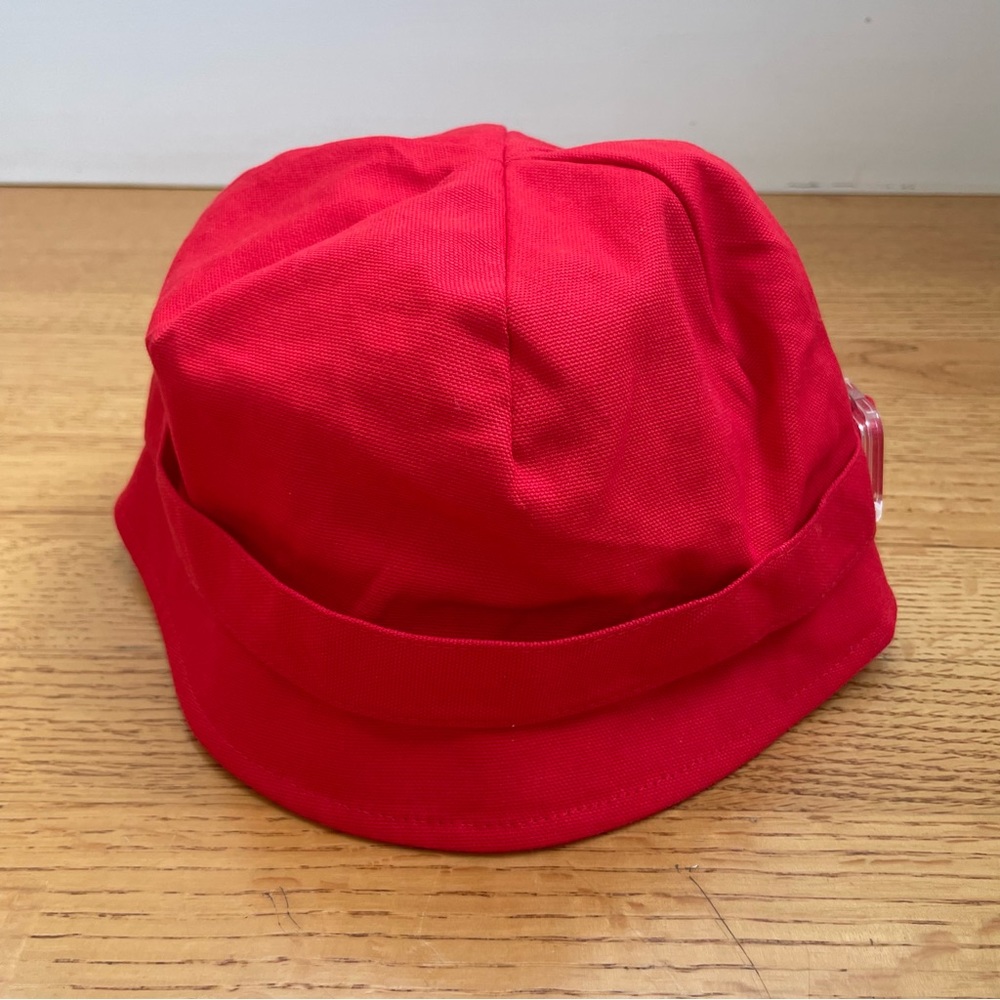 Volcom Red Bucket Hat - Picture 2 of 6
